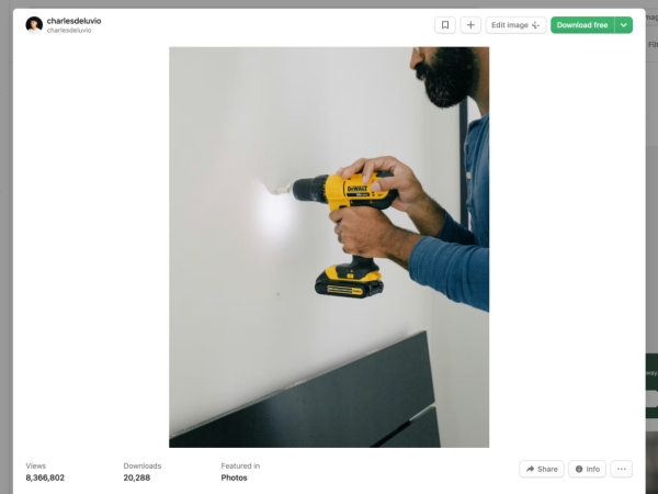 Perceuse visseuse sans fil DeWalt 20V