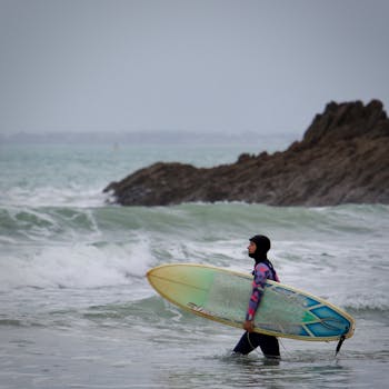 Planche de surf 7&prime; mousse